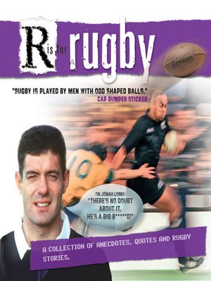 cover image of R is for Rugby